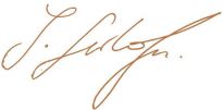 Unterschrift Johannes Gerlof